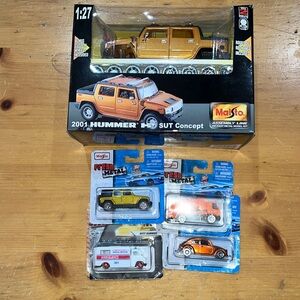 Maisto trucks and car collection